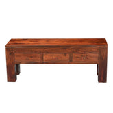 Avalon Modern Solid Wood Hidden Drawers Coffee Table
